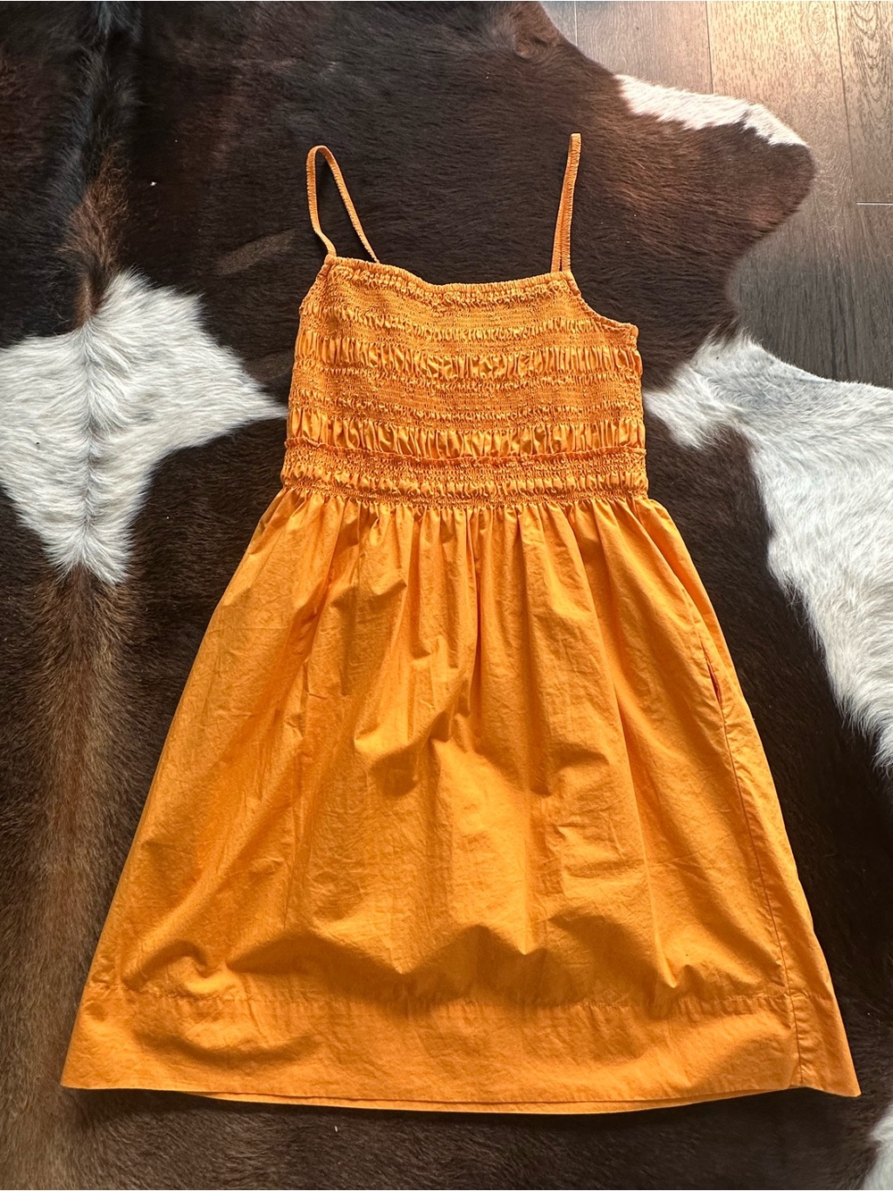 Aritzia Wilfred Smocked Sundress